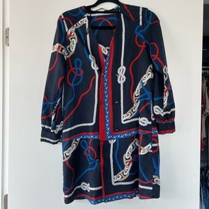 ZARA CHAIN DRESS SMALL